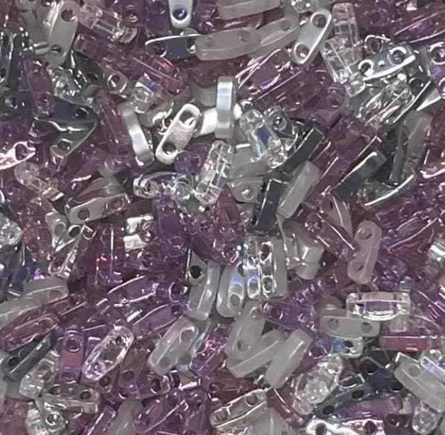 Quarter Tila Mix Purple Rain, QTL-208, Miyuki 5 grams