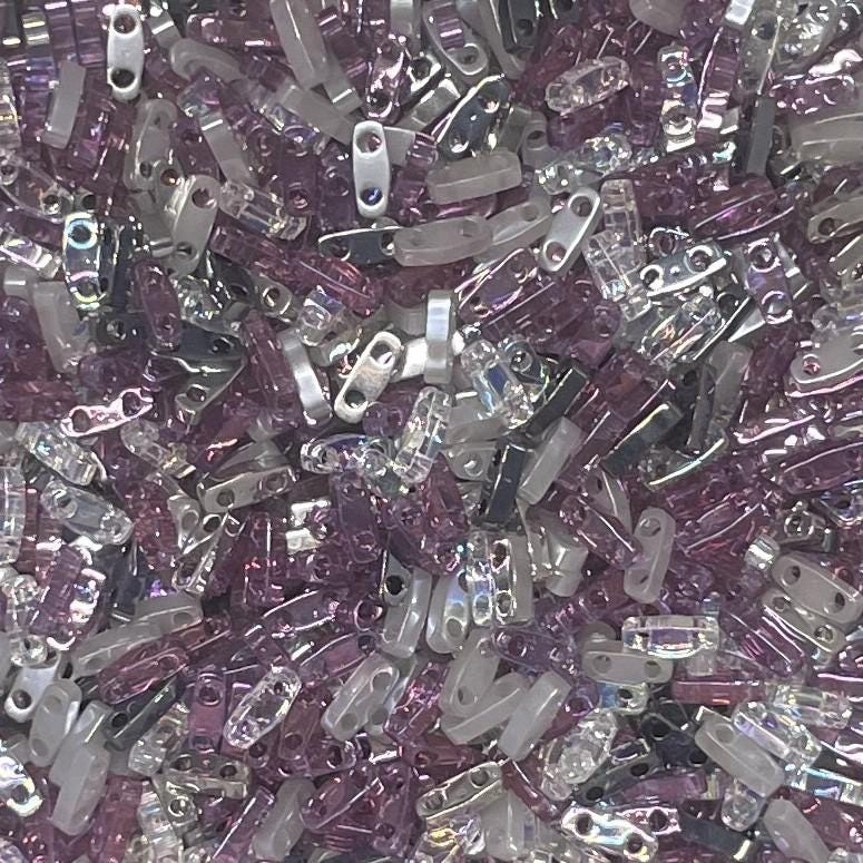 Quarter Tila Mix Purple Rain, QTL-208, Miyuki 5 grams