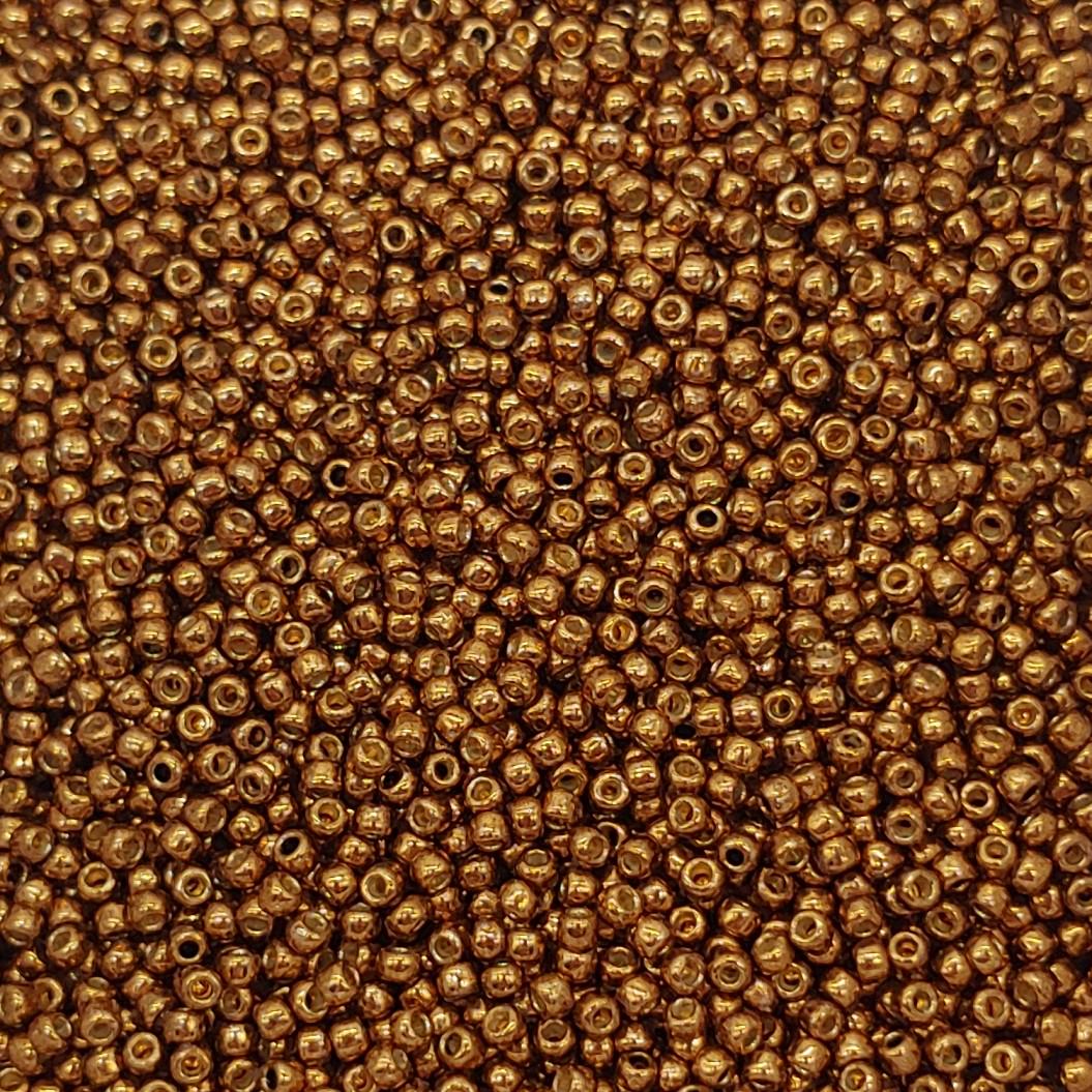 11/0 Toho Bronze Permafinish, PF594 Round Seed Bead
