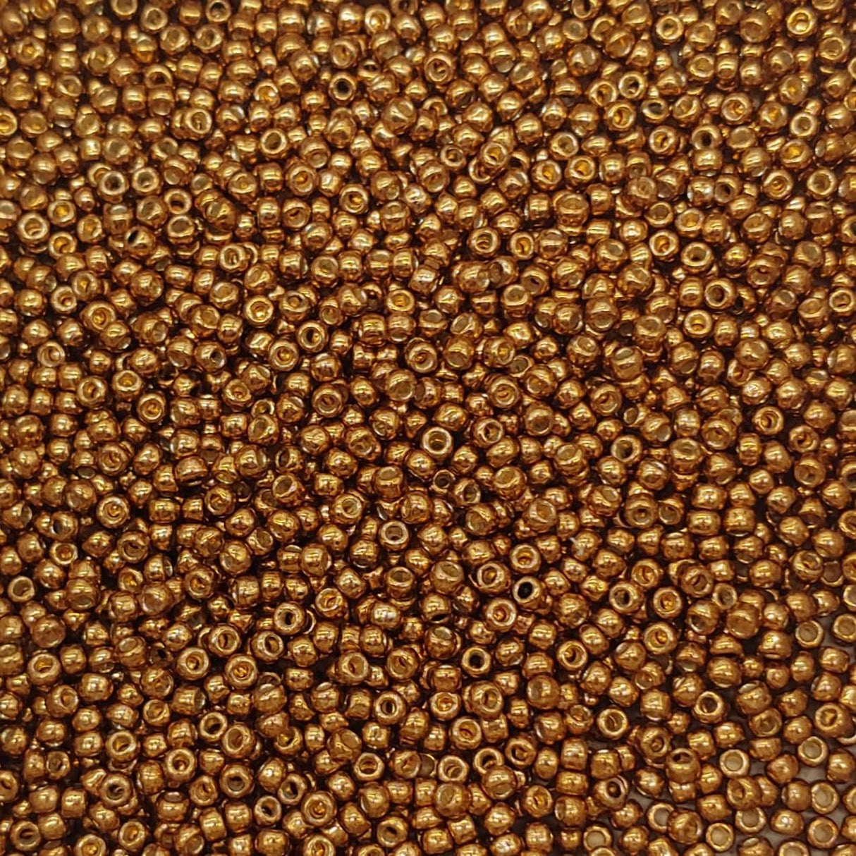 8/0 Toho Bronze Permafinish, PF594 Round Seed Bead