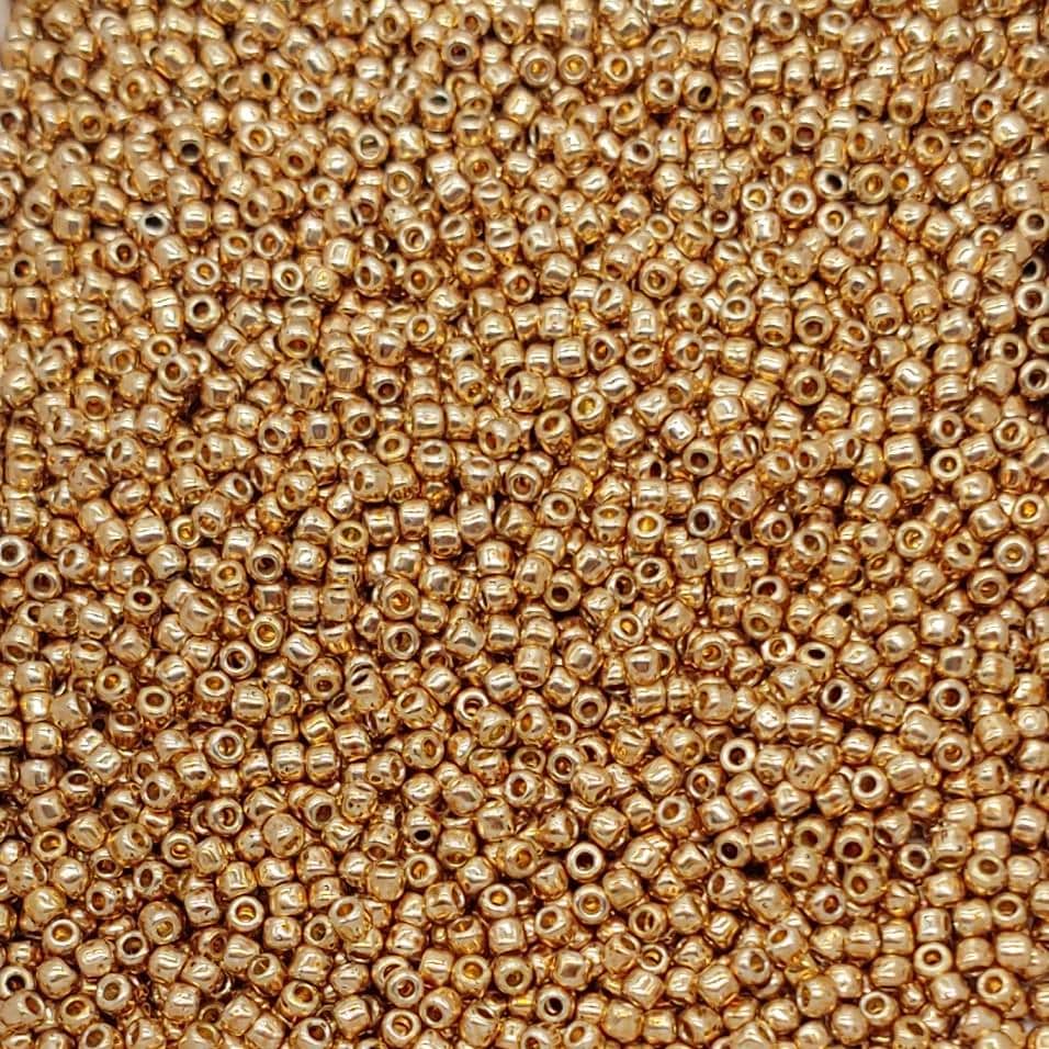 11/0 Toho Champagne Permafinish, color PF592 Round Seed Bead