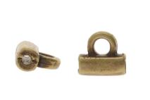 Cymbal Soros Tila Bead Ending, 012230, 4 pieces or 20 pieces