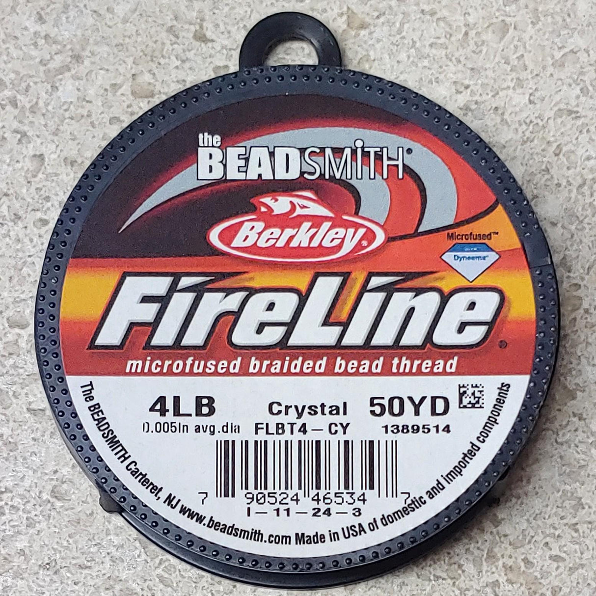Fireline 4LB Crystal Beading Thread, 50 Yards