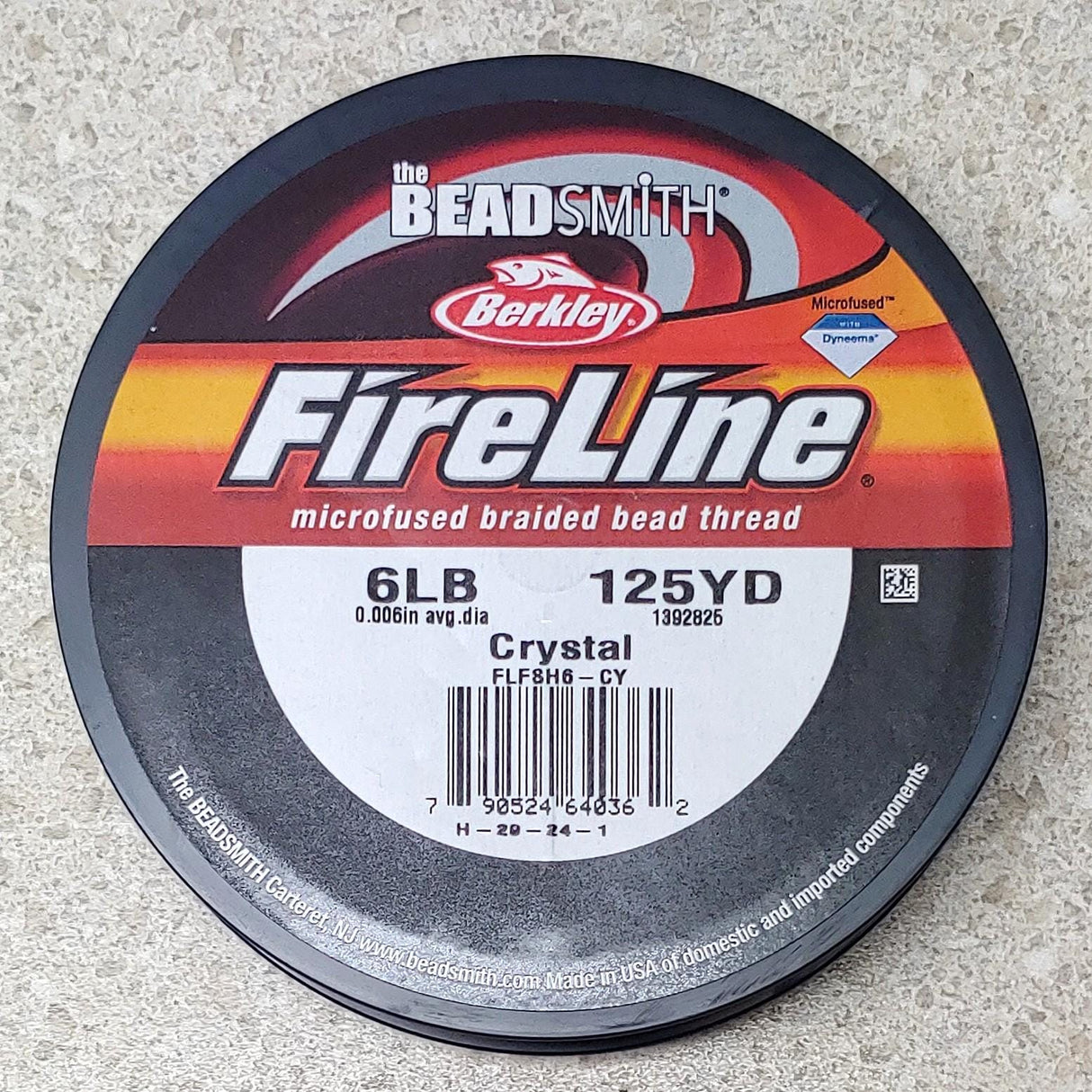 Fireline 6LB Crystal Beading Thread, 125 Yards