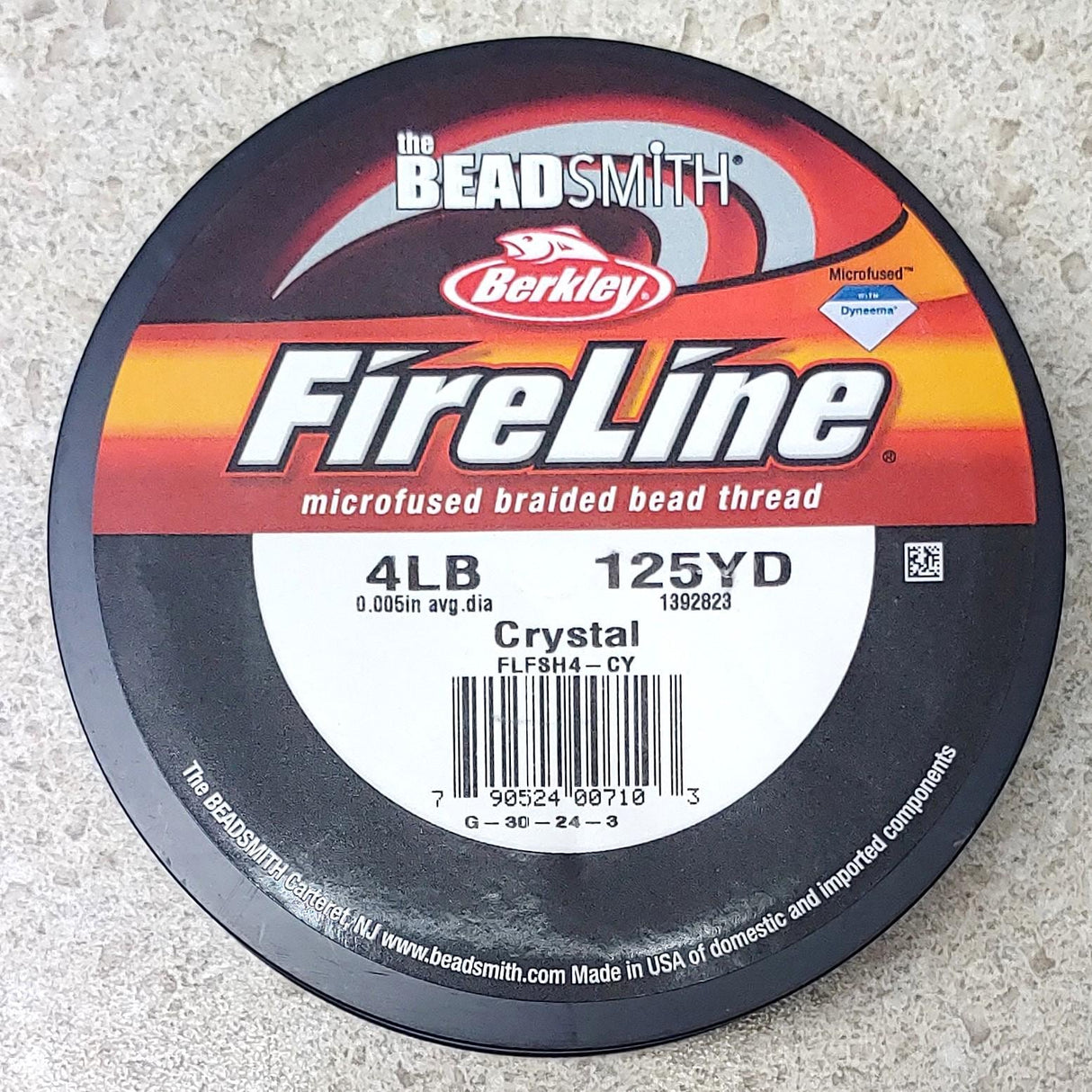 Fireline 4LB Crystal Beading Thread, 125 Yards
