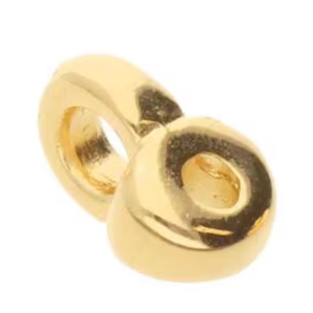 Cymbal Remata SuperDuo Bead Ending, 012051- 4 pieces or 24 pieces