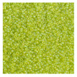 15/0 Matte Transparent Chartreuse AB, Miyuki Seed Bead, 143FR