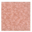 8/0 Matte Transparent Light Tea Rose, Miyuki Seed Bead 155F