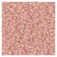 8/0 Matte Transparent Light Tea Rose AB, Miyuki Seed Bead 155FR
