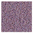 15/0 Matte Transparent Smoky Amethyst AB, Miyuki Seed Bead, 142FR