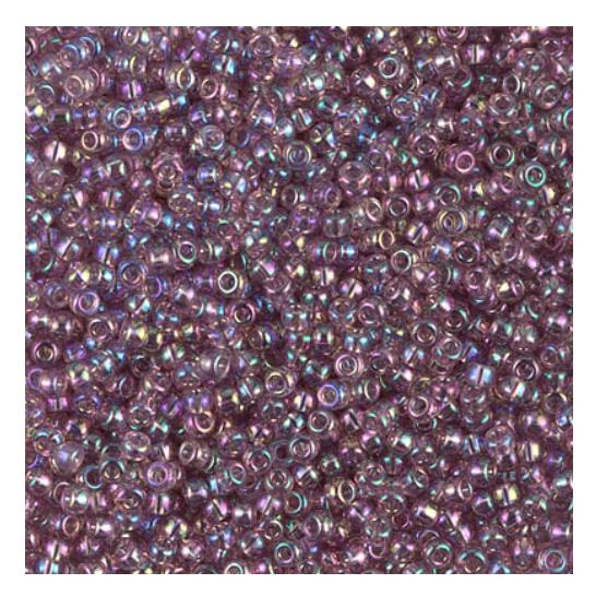 11/0 Transparent Smoky Amethyst AB, Miyuki Seed Bead 256