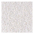 15/0 White Lined Crystal AB, Miyuki Seed Bead 284