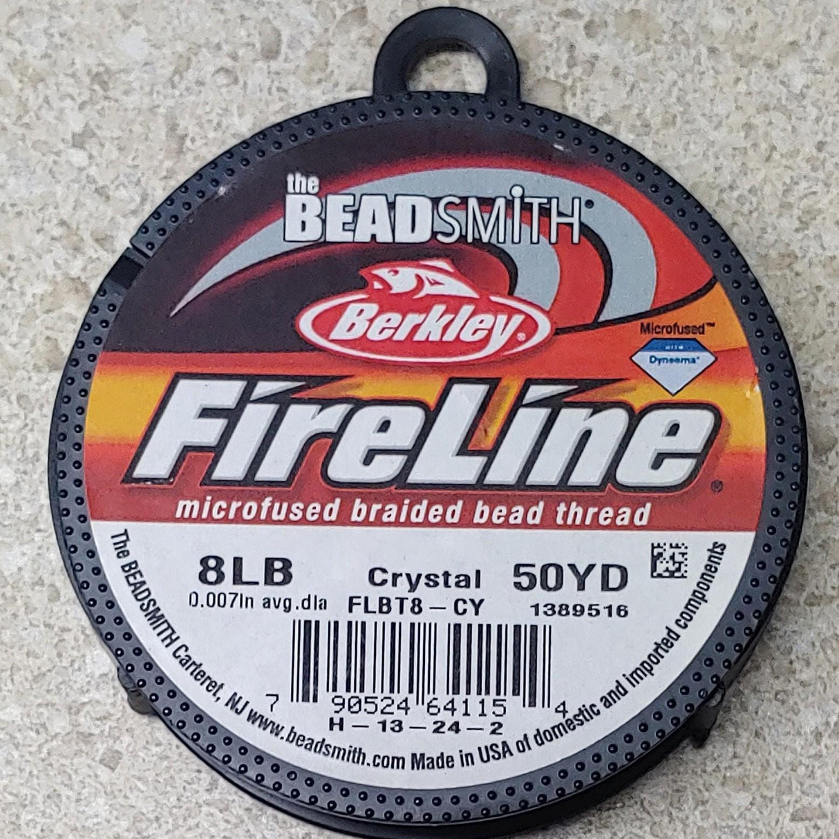 Fireline 8LB Crystal Beading Thread, 50 Yards