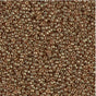 15/0 Topaz Gold Luster Miyuki Glass Seed Beads, 311