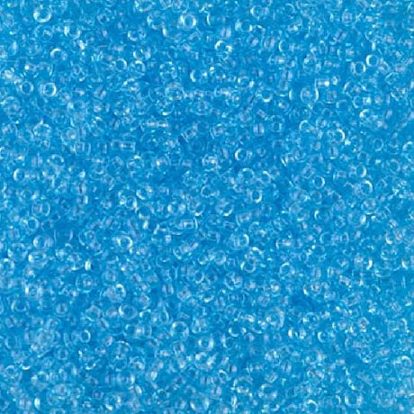 15/0 Transparent Aqua, Miyuki Seed Bead, 15-148