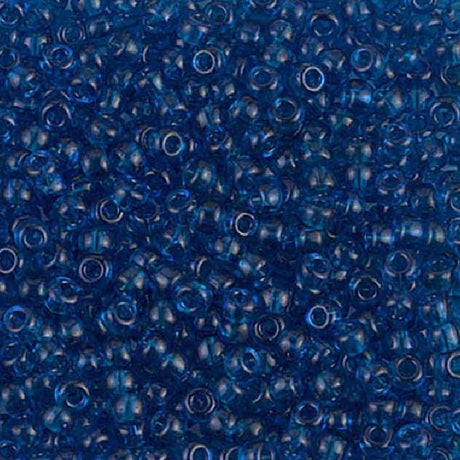 8/0 Transparent Capri Blue, Miyuki Seed Bead, 8-149