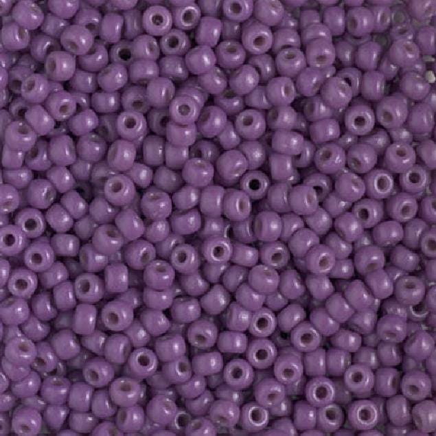 8-4490 Duracoat Opaque Anemone, Miyuki Seed Bead, 8/0
