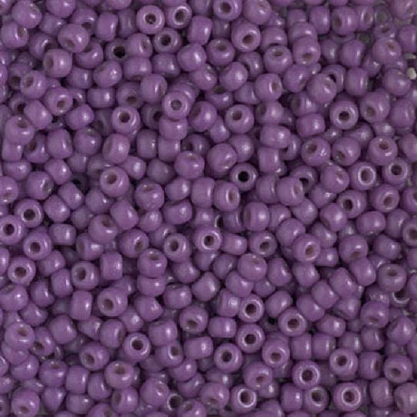 8-4490 Duracoat Opaque Anemone, Miyuki Seed Bead, 8/0