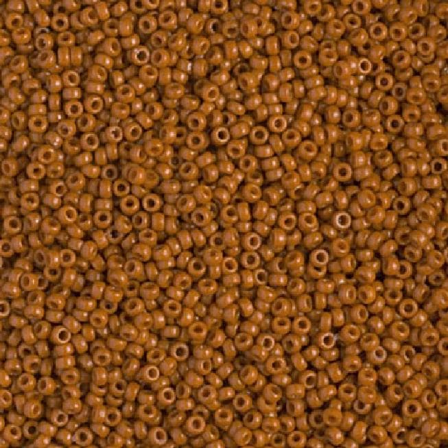 15-4458 Duracoat Opaque Persimmon, Miyuki Seed Bead 15/0