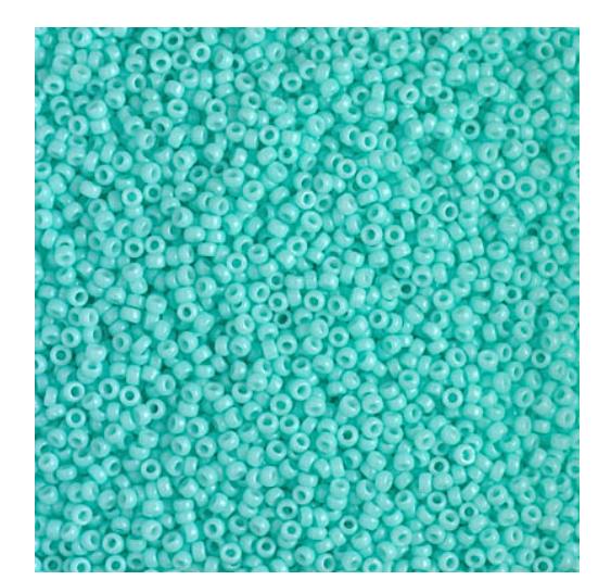 15-4472 Duracoat Dyed Opaque Catalina, Miyuki Seed Bead 15/0