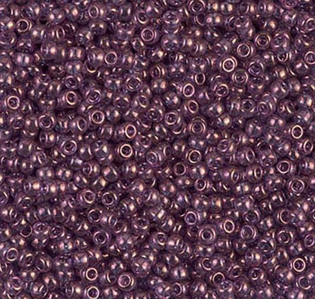 11/0 Amethyst Gold Luster Miyuki Glass Seed Beads, 312