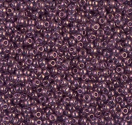 11/0 Amethyst Gold Luster Miyuki Glass Seed Beads, 312