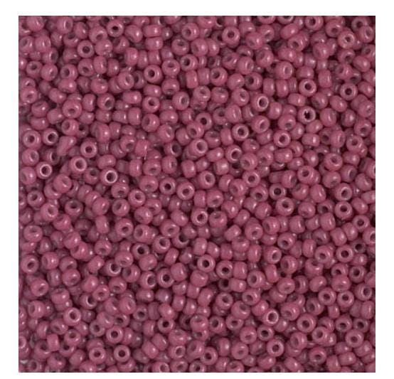 11-4468 Duracoat Dyed Opaque Pansy, Miyuki Seed Bead, 11/0