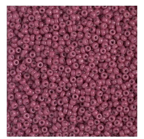 11-4468 Duracoat Dyed Opaque Pansy, Miyuki Seed Bead, 11/0
