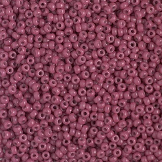 11-4468 Duracoat Dyed Opaque Pansy, Miyuki Seed Bead, 11/0