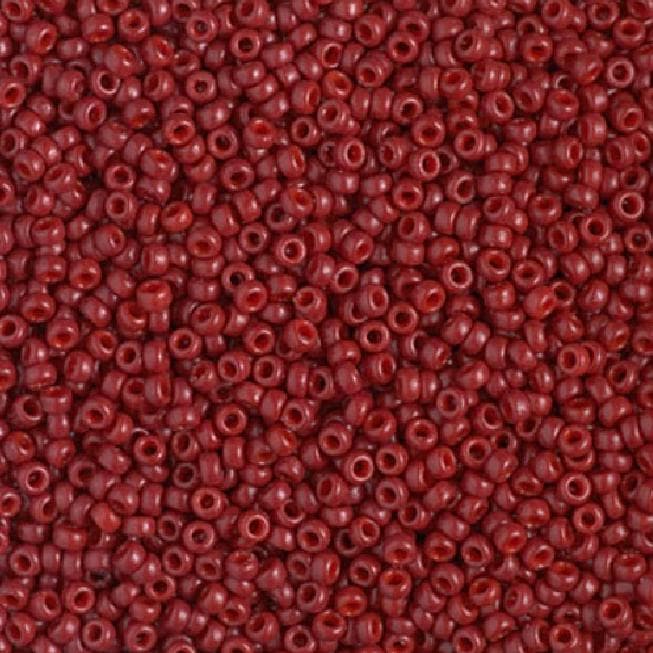 11/0 Duracoat Opaque Jujube, Miyuki Seed Bead, 4469-10 grams