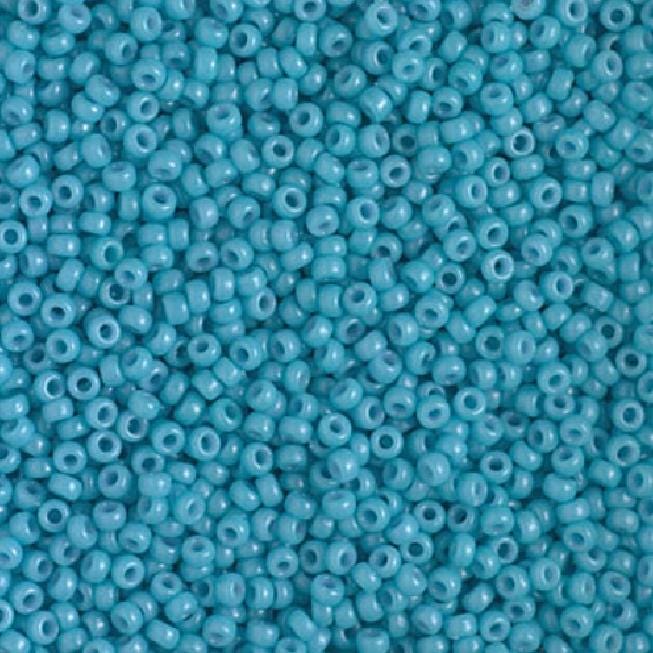 11/0 Duracoat Opaque Nile Blue, Miyuki Seed Bead, 4478-10 grams