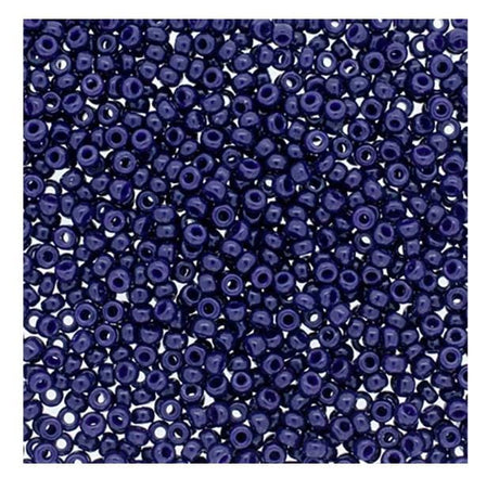 11/0 Duracoat Opaque Dark Navy, Miyuki Seed Bead, 4494 10 or 20 grams