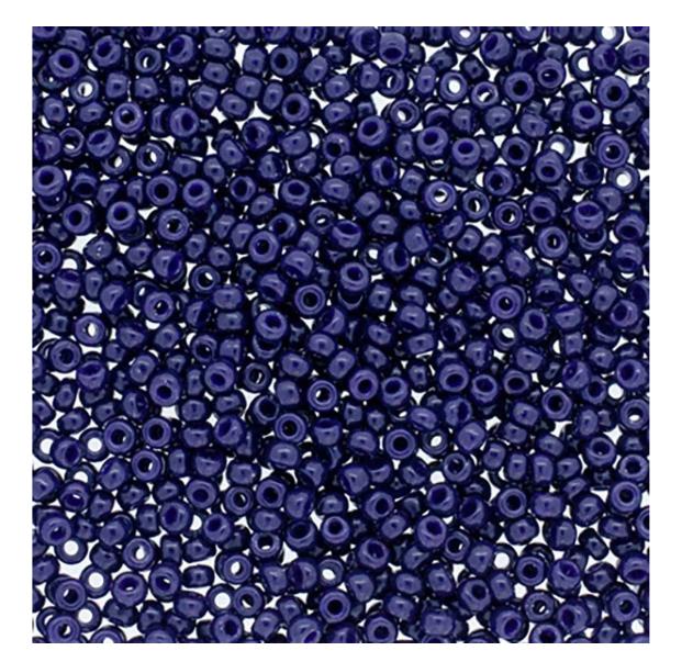 11-4494 Duracoat Dyed Opaque Dark Navy, Miyuki Seed Bead, 11/0