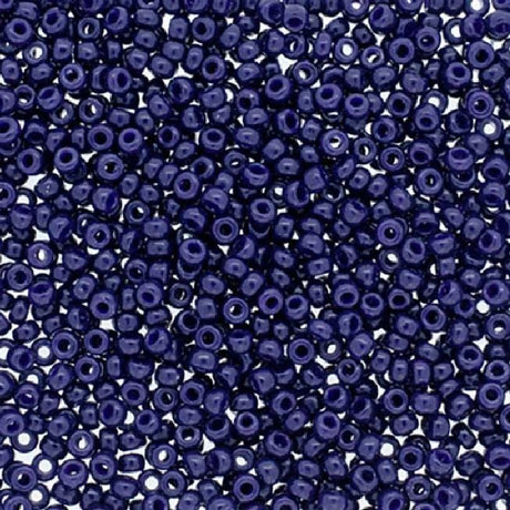 11/0 Duracoat Opaque Dark Navy, Miyuki Seed Bead, 4494 10 or 20 grams