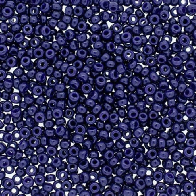 11/0 Duracoat Opaque Dark Navy, Miyuki Seed Bead, 4494 10 or 20 grams