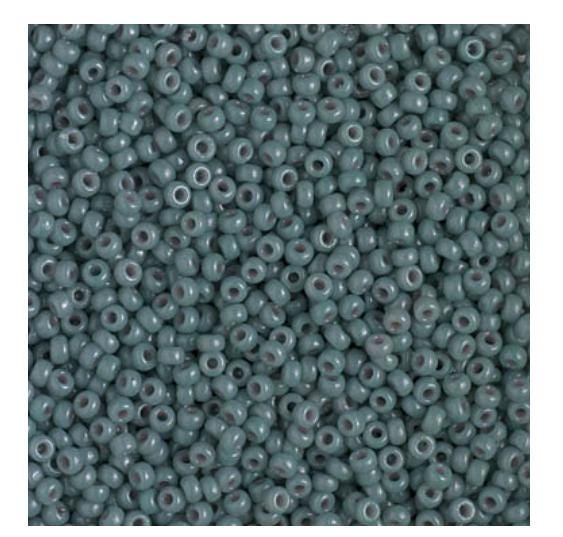 11/0 Duracoat Opaque Eucalyptus, Miyuki Seed Bead, 4481-10 grams