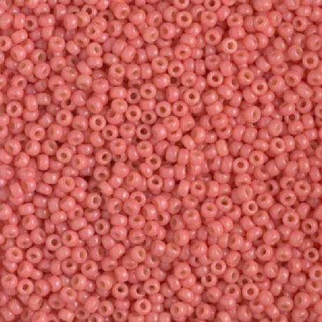 11-4464 Duracoat Dyed Opaque Lt Watermelon, Miyuki Seed Bead, 11/0
