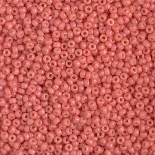 11-4464 Duracoat Dyed Opaque Lt Watermelon, Miyuki Seed Bead, 11/0