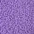 11/0 Duracoat Dyed Miyuki Seed Bead, Opaque Light Purple, 4488