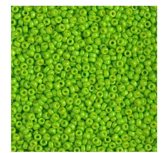 11-4471 Duracoat Dyed Opaque Kiwi, Miyuki Seed Bead, 11/0