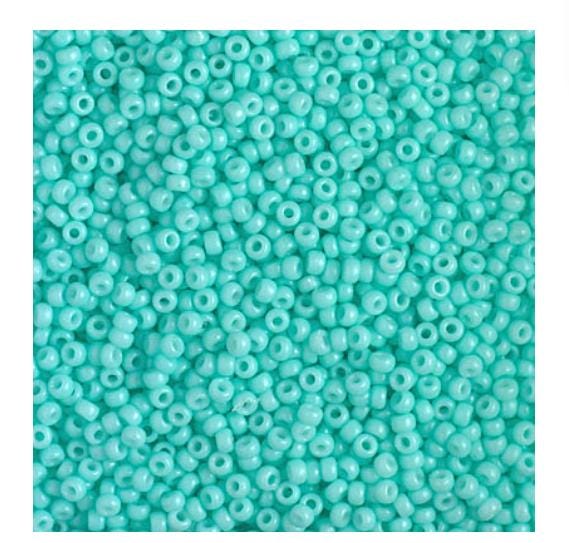 11-4472 Duracoat Dyed Opaque Catalina, Miyuki Seed Bead, 11/0