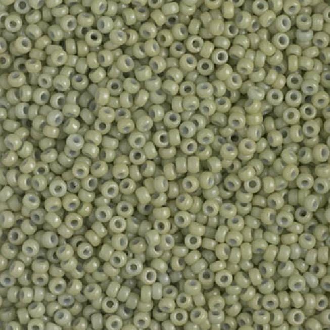 11-4473 Duracoat Dyed Opaque Fennel, Miyuki Seed Bead, 11/0