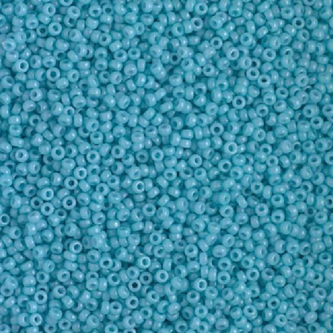 15/0 Duracoat Opaque Nile Blue, Miyuki Seed Bead, 15-4478