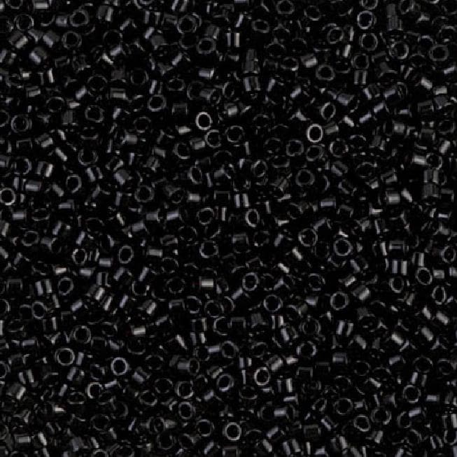 Black Miyuki Delica 11/0 DB0010