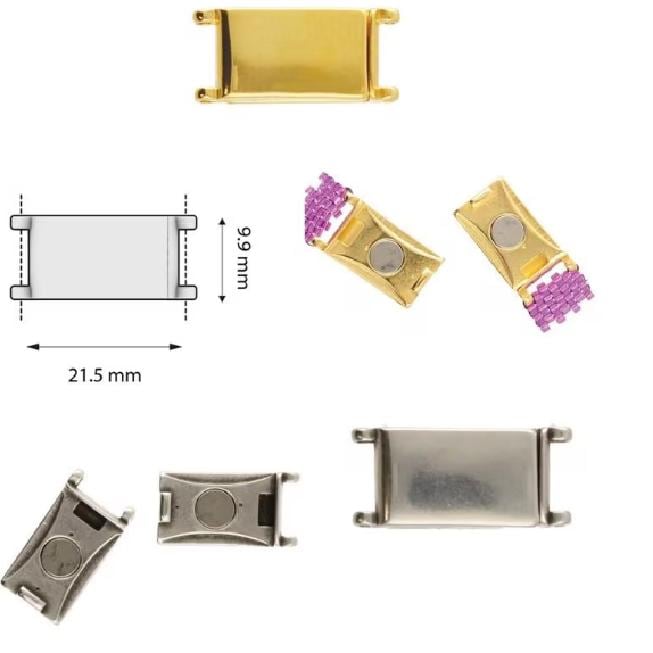 Cymbal Asteri ll Delica Magnetic Clasp, 014678, 1 piece