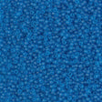 15/0 Matte Transparent Capri Blue, Miyuki Seed Bead 149F