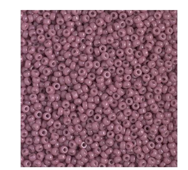 11/0 Duracoat Dyed Miyuki Seed Bead, Opaque Hydrangea, 4487