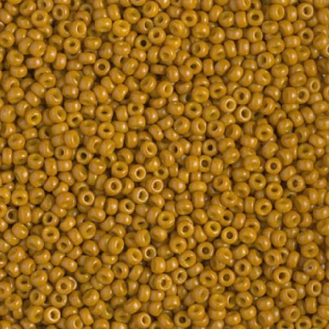 11/0 Duracoat Dyed Miyuki Seed Bead, Opaque Hawthrone, 4456