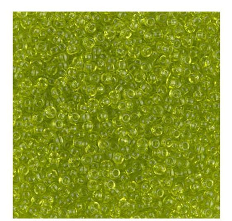 11/0 Transparent Chartreuse, Miyuki Seed Bead, 11-143
