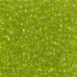 8/0 Transparent Chartreuse, Miyuki Seed Bead, 8-143